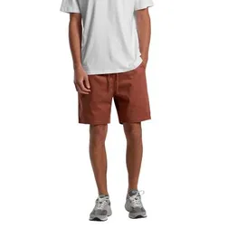 Cotton Twill Walk Shorts with Elasticated Waistband