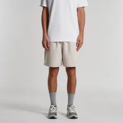 Relax Track Shorts Recycled Cotton Fleece Three Pockets Mens