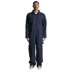 Heavy Duty Cotton Duck Canvas Coveralls Navy