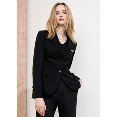 Ladies 2 Button Polyester Bamboo Charcoal Jacket