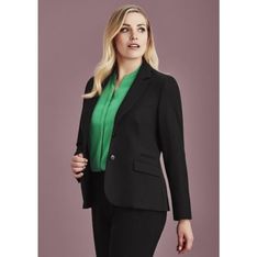Siena Womens Stretch Mid Length Corporate Jacket