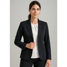 Womens Comfort Wool Stretch Longline Jacket