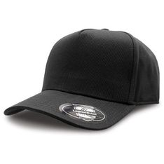 Cotton Twill Snapback Cap High Crown Structured