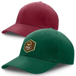 Premium Soft Cotton Structured Six Panel Velcro Cap