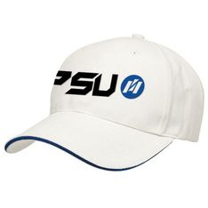 Six Panel Cotton Headwear With Sandwich Peak
