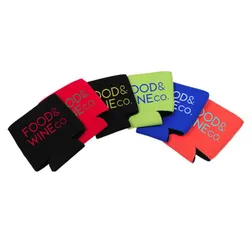 Neoprene No Base Stubby Holder Single Colour Imprint
