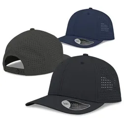 Breezy Lightweight Nylon Trucker Hat with Perforated Crown Ventilation