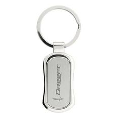 Corsa Oval Aluminium Keyring with Epoxy Dome