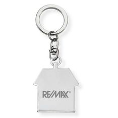 Casa House Shape Aluminium Keychain