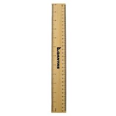 Apex Bamboo Eco Ruler 30cm Metric Measurement Tool