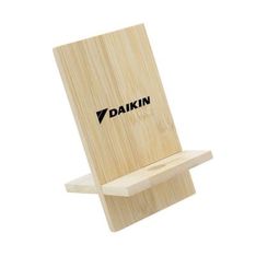Groove Bamboo Adjustable Angle Desk Phone Stand