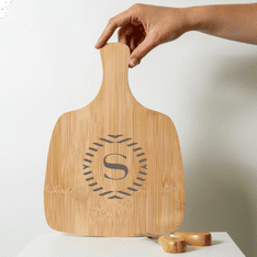 Artis Sustainable Bamboo Cheeseboard with Stainless Steel Knife