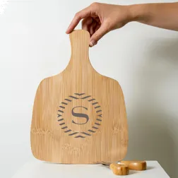 Artis Sustainable Bamboo Cheeseboard with Stainless Steel Knife