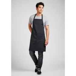 Barley Recycled Polyester Cotton Canvas Bib Apron