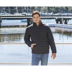 Hudson Unisex Polyester Puffer Jacket with Zip Pockets