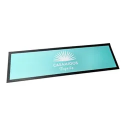 Premium Super Absorbent Polyester Bar Runner with Nitrile Rubber Base
