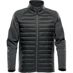 Narvik Hybrid Quilted Nylon Jacket with Knit Sleeves