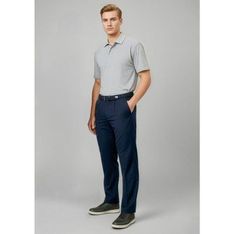 Detroit Mens Teflon Stain Resistant Corporate Trousers