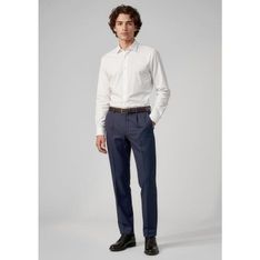 Slimmer Fit Mechanical Stretch Dress Pants