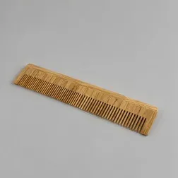 Niomi Bamboo Hair Comb Natural Eco-Friendly Organic