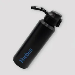 Thunder Recycled Aluminium Water Bottle 600ml with Carabiner