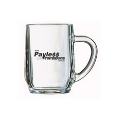 Engraved 570ml Glass Handle Mug for Events