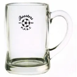 Glass Tankard with Handle for Corporate Events