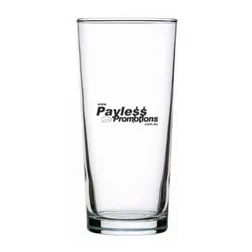 Oxford Beer Glass 285ml with Wrap Print Area