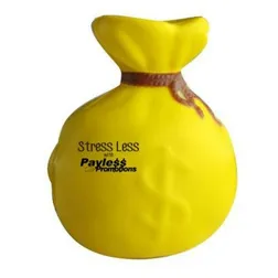 S141 Money Bag Promotional Finance Stress Balls