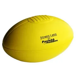 S18A Sherrin Yellow Personalised Sports Stress Balls