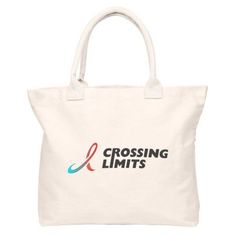 Calico Shopper 12oz Natural Cotton Flat Bottom Tote