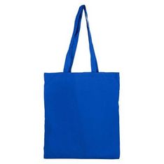 Coloured 140gsm Cotton Tote Bag Long Handles No Gusset