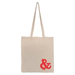 Long Handle Calico Shopper 140gsm Cotton Tote Shoulder Bag