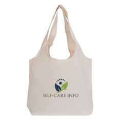 Bari Natural Cotton Shoulder Tote 340gsm Gusseted Base