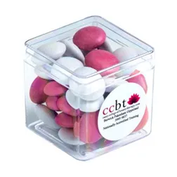 CC013B2H Smarties Look-Alike (Corporate Colours) Filled Hard Branded Cubes - 60g