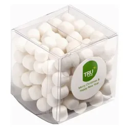 Chewy Mint Cube 60g Promotional Confectionery with Full Colour Sticker