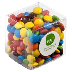 Soft Cube Container with Mini M&Ms 60g