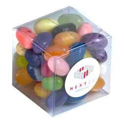Soft Cube Clear Promotional Jelly Belly Bean Gift