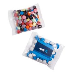 Smarties Look Alike Mixed Colour Chocolate Bags with Full Colour Sticker