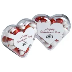 CC030E1 Skittles Look-Alikes Filled Branded Hearts - 50g