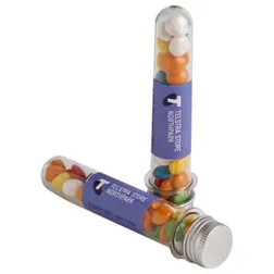 CC031E Skittles Look-Alike Filled Branded Test Tubes - 40g
