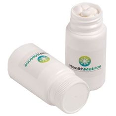 Clear Plastic Jar with Chewy Mints Bulk