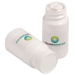 Clear Plastic Jar with Chewy Mints 120g