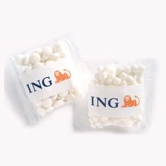 Chewy Mint Filled Bags for Events 50g
