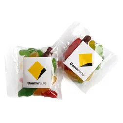 CC039B2 Jelly Babies Filled Promo Lolly Bags - 50g