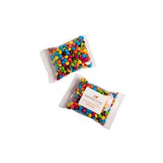 Mini M&M Wedding Favour Sachets Mixed Colours