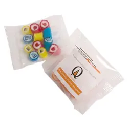 Rock Candy Filled Treats with Full Colour Sticker Branding