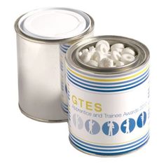 Chewy Mint Filled Paint Tin with Full Colour Sticker
