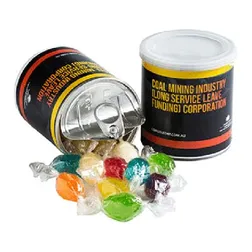 CC045G Boiled Lolly Filled Corporate Cans - 130g