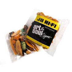 Savoury Bar Mix Snack Bags with Full Colour Sticker